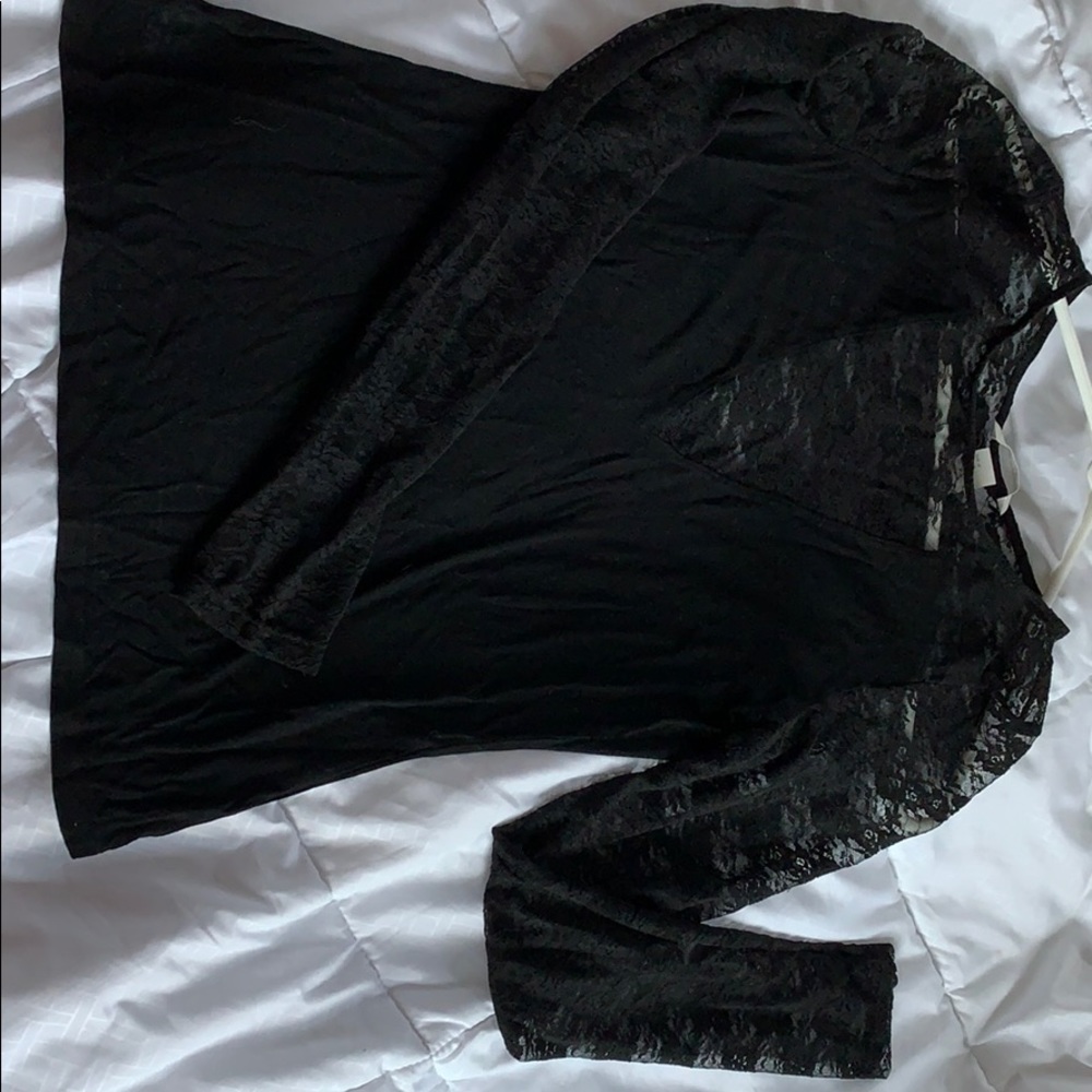 Lacey long sleeve top